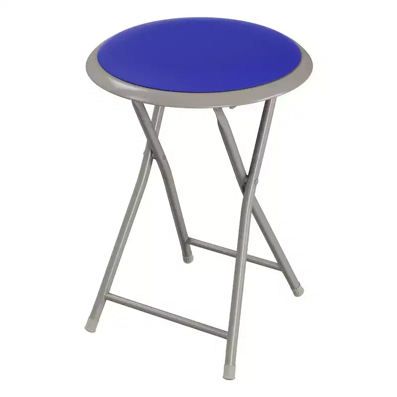 Backless 18-Inch Portable Folding Stool with 225 lb Capacity