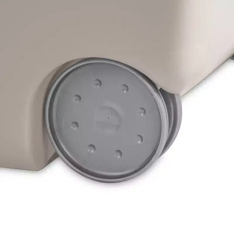 Ultra Wheeled Laundry Hamper with Lid and Handle, Grey, 3 Pack