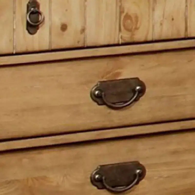 Cottage Night Stand In Weathered Elm Finish