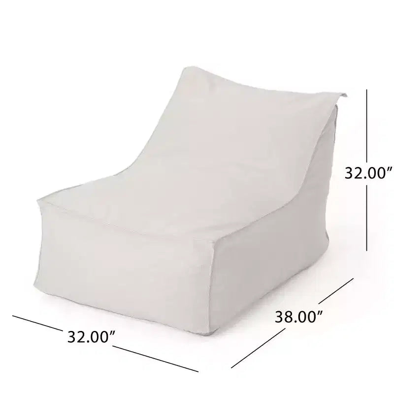 Bean Bag Chair with Water Resistant Fabric, Lounge Sofa for Adults