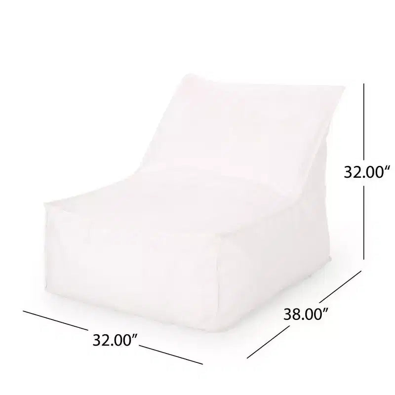 Bean Bag Chair with Water Resistant Fabric, Lounge Sofa for Adults
