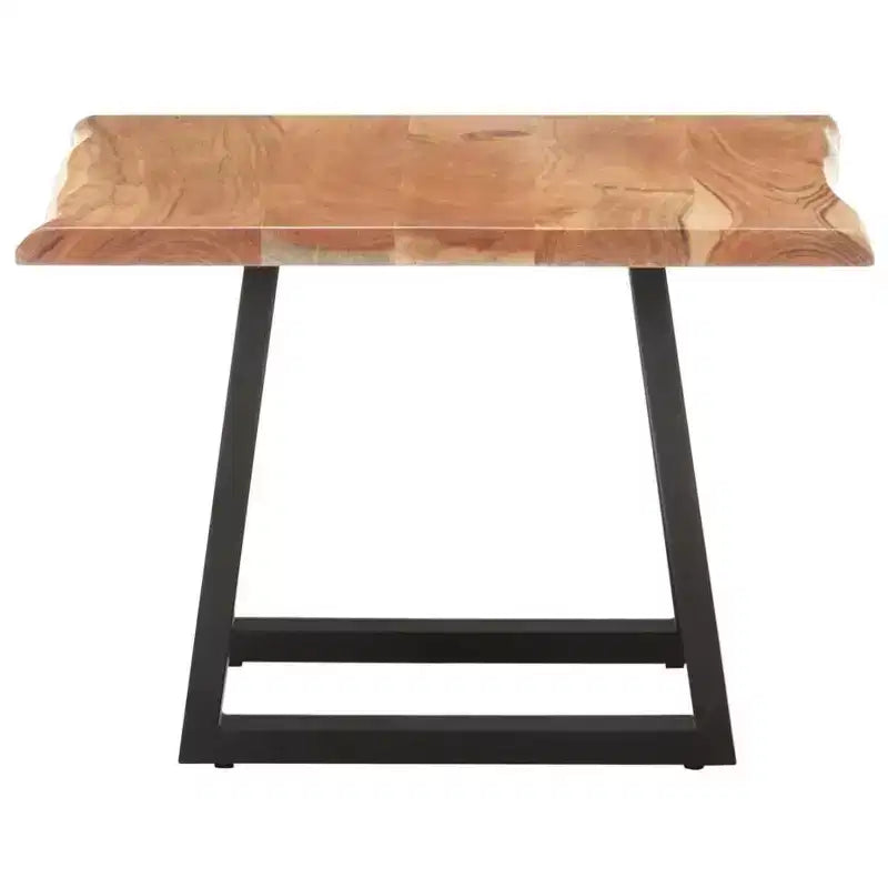 Coffee Table with Live Edges, Solid Acacia Wood