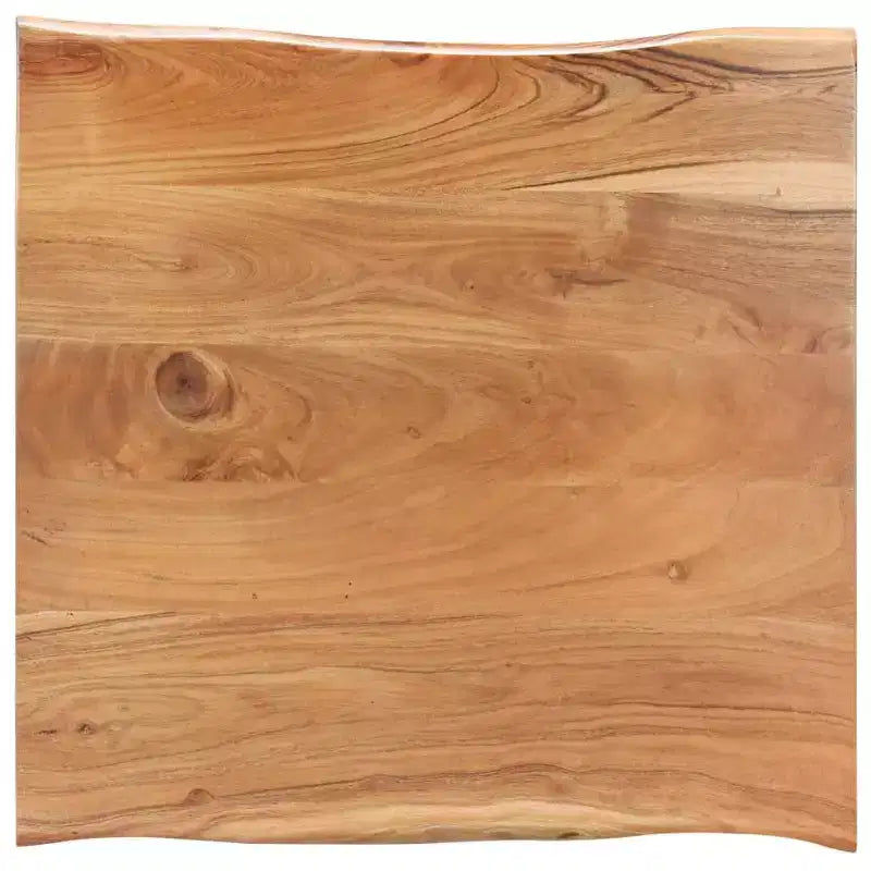 Coffee Table with Live Edges, Solid Acacia Wood
