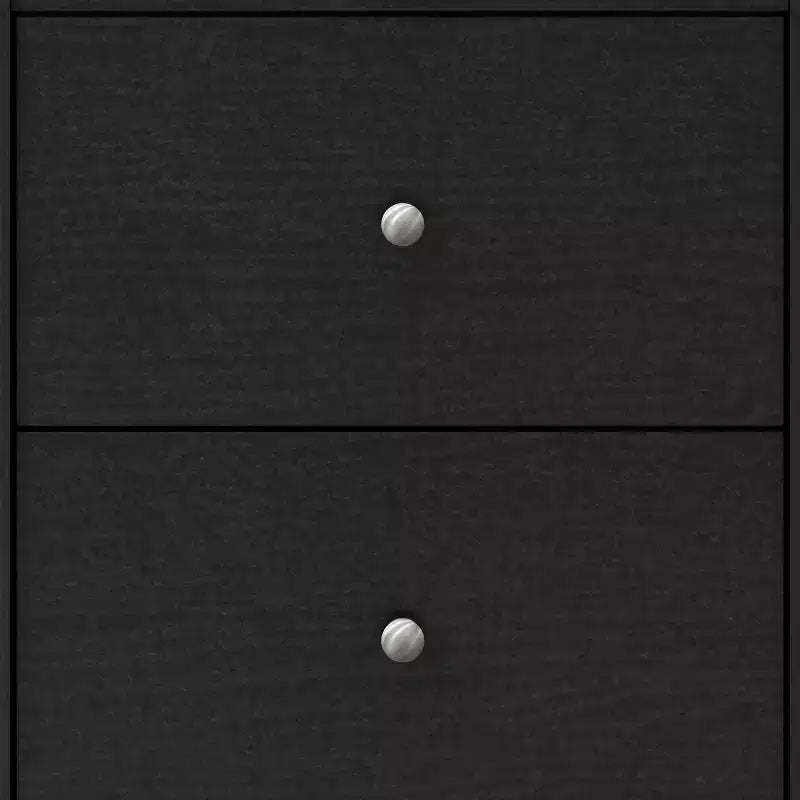 2-Drawer Nightstands Set of 2 with Storage, 18.7W x 15.7D x 21.8H