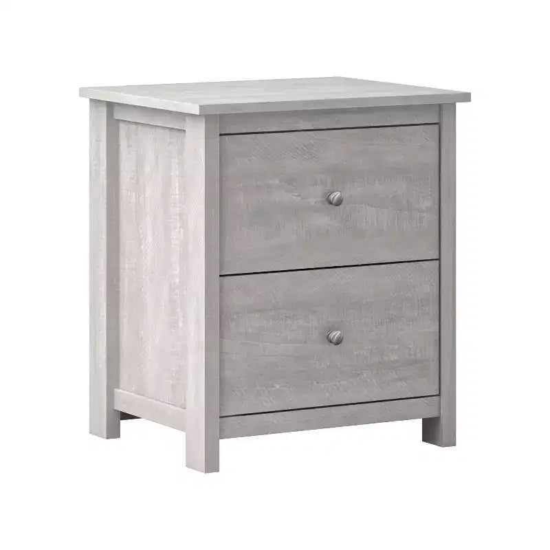 2-Drawer Nightstands Set of 2 with Storage, 18.7W x 15.7D x 21.8H