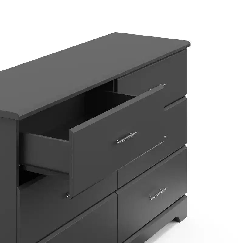 6-Drawer Double Dresser for Nursery or Kids Bedroom