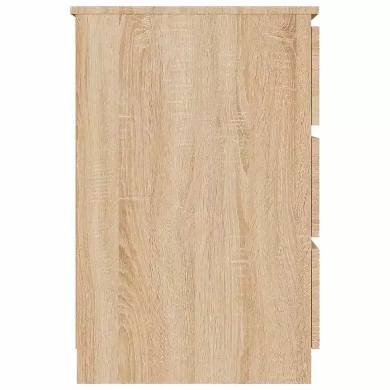 Writing Desk, White Engineered Wood with 6 Drawers