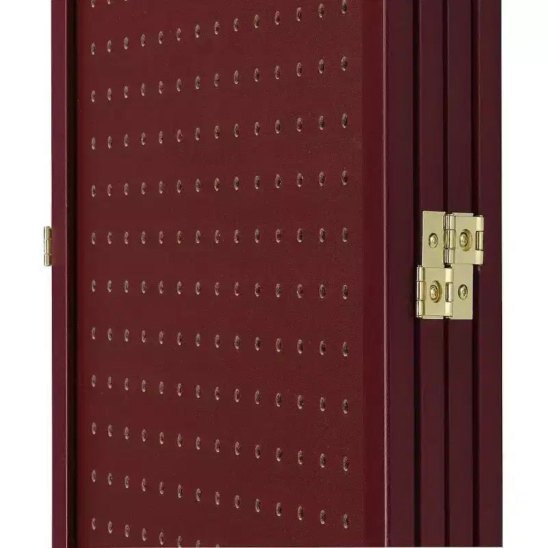 4 Panels Room Divider Folding Screen Pegboard Insert 71 Inches Tall