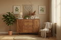 Enriched Walnut Sideboard Scene