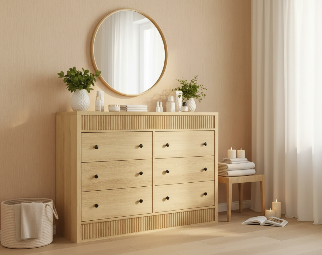 Warm Cozy Bathroom - Richer Background